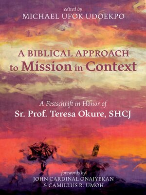 cover image of A Biblical Approach to Mission in Context